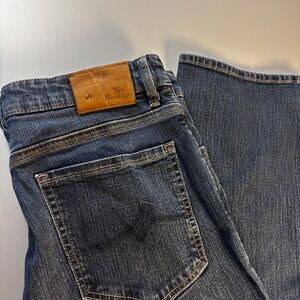 34 Heritage Charisma Jeans Mens 36x34 Dark Wash Classic Straight Comfort Fit